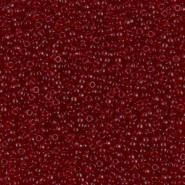 Miyuki seed beads 15/0 - Transparent dark ruby 15-141D